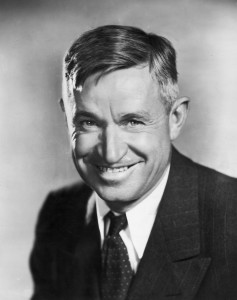 circa 1933: Studio portrait of American humorist and actor Will Rogers (1879 - 1935) smiling in a jacket and tie. (Photo by Hulton Archive/Getty Images)